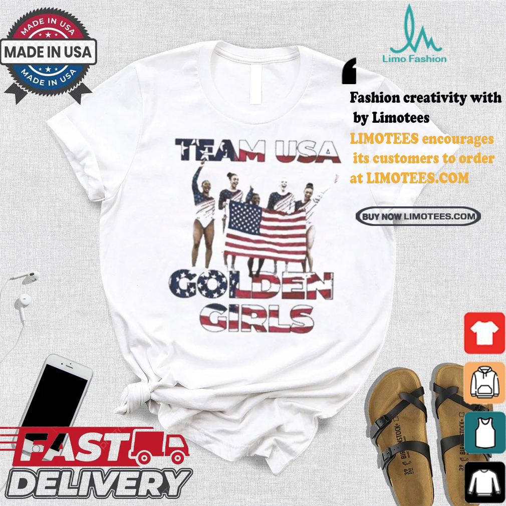 Official Official Team USA Golden Girls USA Flag 2024 Shirt Official Official Team USA Golden Girls USA Flag 2024 Shirt