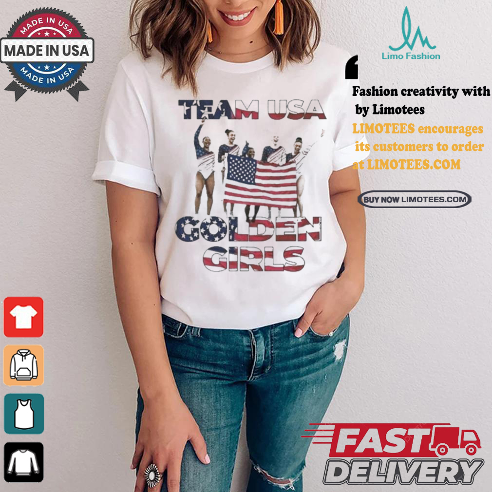Official Official Team USA Golden Girls USA Flag 2024 Shirt Official Official Team USA Golden Girls USA Flag 2024 Shirt