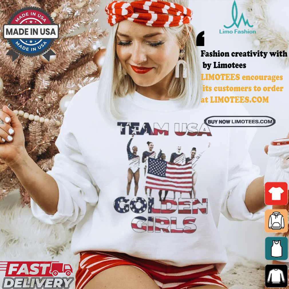 Official Official Team USA Golden Girls USA Flag 2024 Shirt Official Official Team USA Golden Girls USA Flag 2024 Shirt