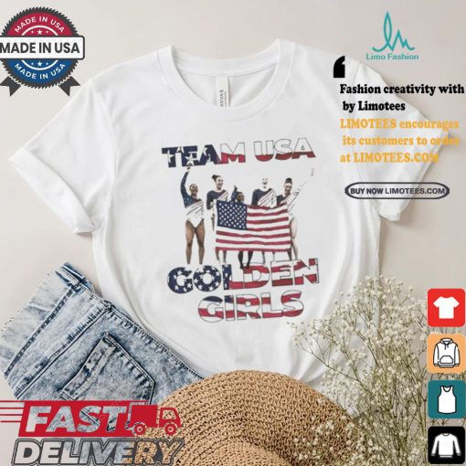 Official Official Team USA Golden Girls USA Flag 2024 Shirt