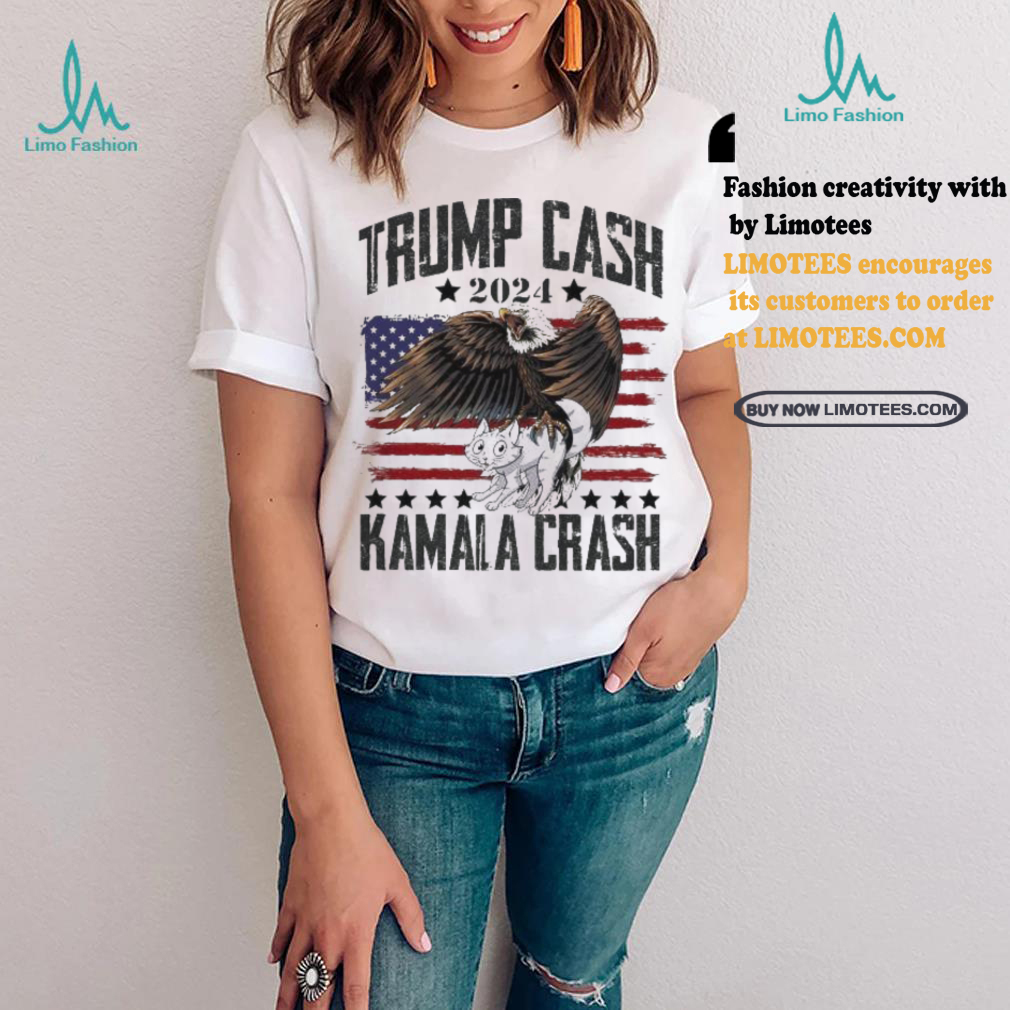 Official Official Trump Cash vs Kamala Crash Eagle Flag 2024 Shirt Official Official Trump Cash vs Kamala Crash Eagle Flag 2024 Shirt