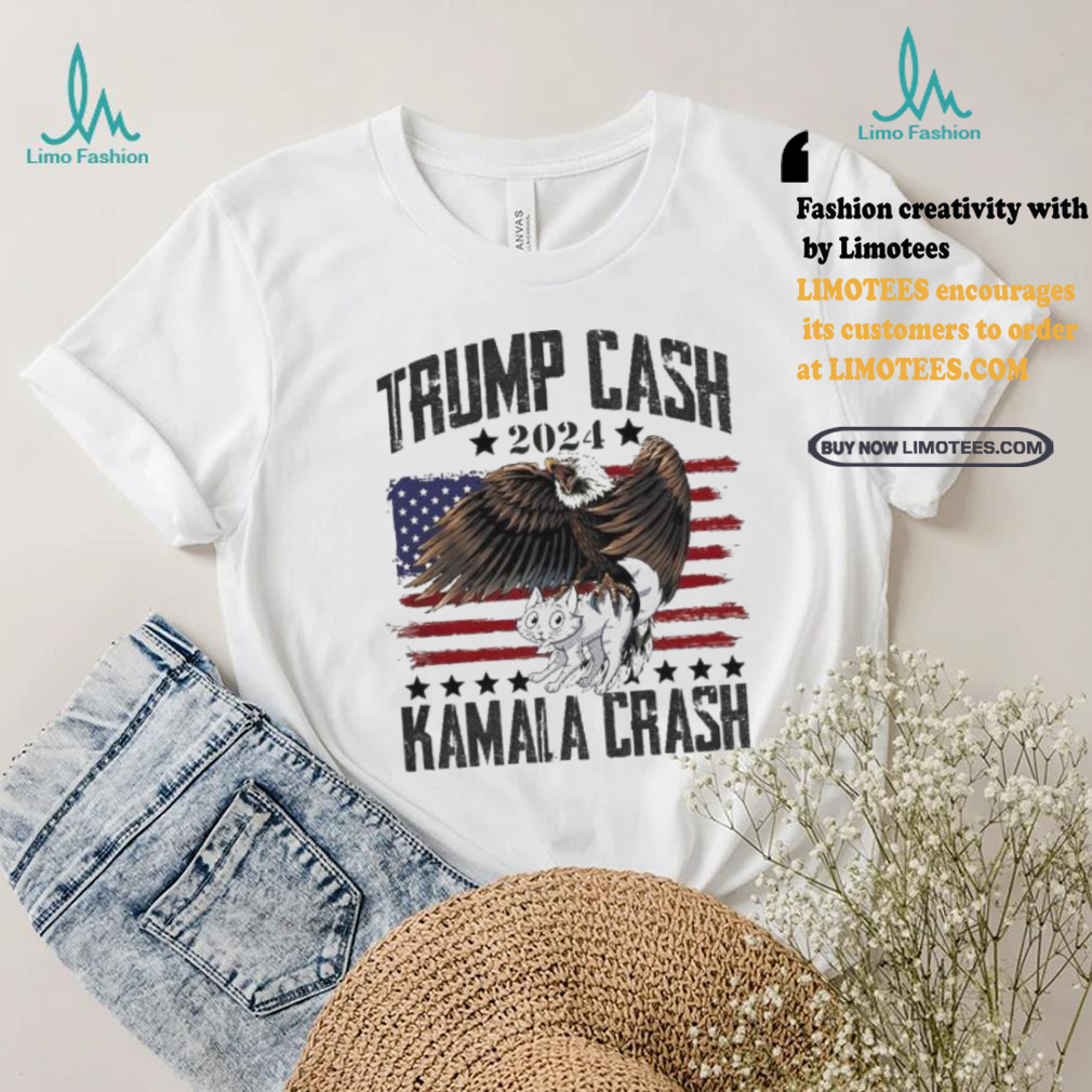 Official Official Trump Cash vs Kamala Crash Eagle Flag 2024 Shirt Official Official Trump Cash vs Kamala Crash Eagle Flag 2024 Shirt
