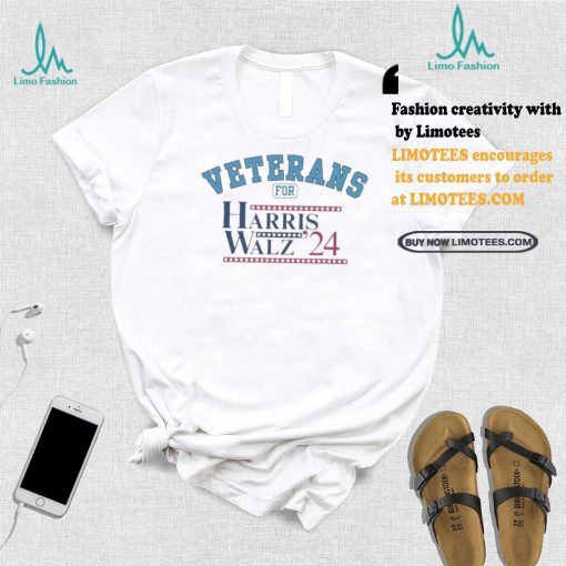 Official Official Veterans For Harris Walz 24 Shirt
