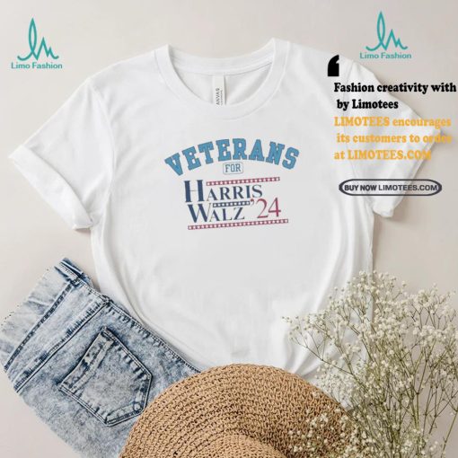 Official Official Veterans For Harris Walz 24 Shirt