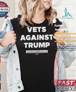 Official Official Vets Against Trump Commondefense.Us Shirt