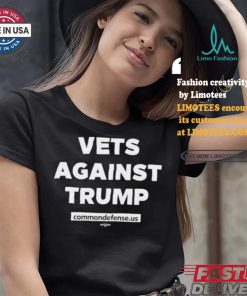 Official Official Vets Against Trump Commondefense.Us Shirt