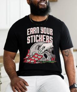Official Ohio State Buckeyes Earn Your Stickers Shirt
