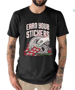 Official Ohio State Buckeyes Earn Your Stickers Shirt