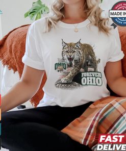 Official Ohio University Forever Ohio Bobcats Brick Walk Graphic t shirt