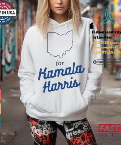Official Ohio for Kamala Harris map T shirt