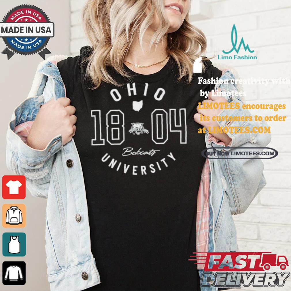 Official Ohio university collegiate circle T shirt Official Ohio university collegiate circle T shirt