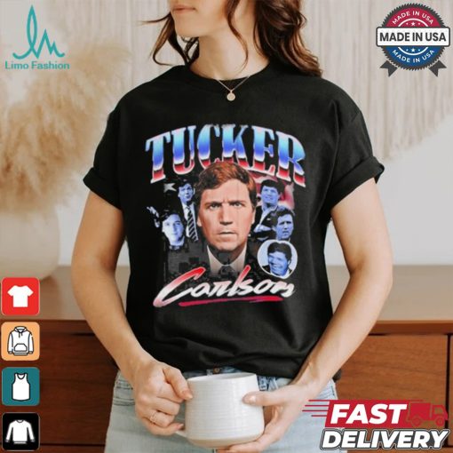 Official Old Row Tucker Carlson Faces Shirt