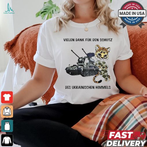 Official Oleksii Makeiev Vielen Dank Für Den Schutz Des Ukrainischen Himmels t shirt