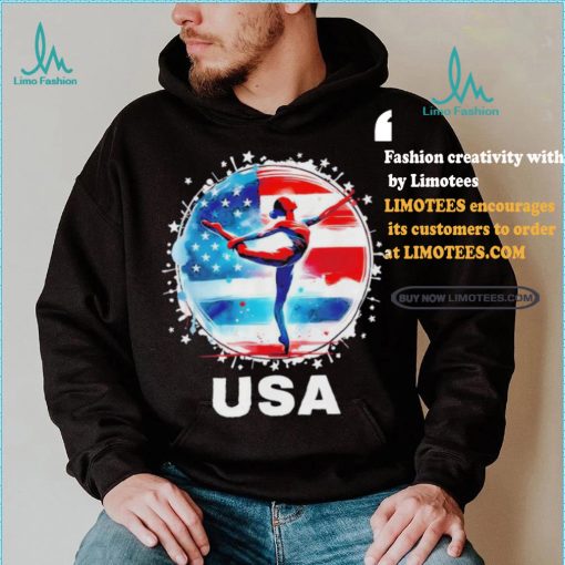 Official Olympic Paris 2024 United States Gymnastics Team T Shirt