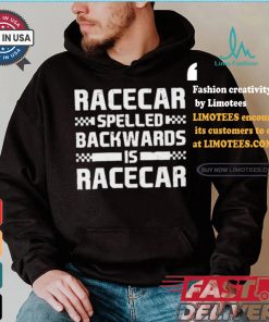 Official Parker Kligerman Wearing Racecar Spelled Backwards Is Racecar Vintage t shirt