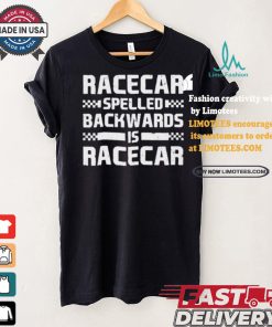 Official Parker Kligerman Wearing Racecar Spelled Backwards Is Racecar Vintage t shirt