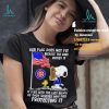 Official Snoopy and Woodstock Driving Car New York Yankees Pride Flag T Shirt