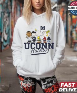 Official Peanuts x UConn Huskies The Gang t shirt