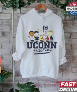 Official Peanuts x UConn Huskies The Gang t shirt