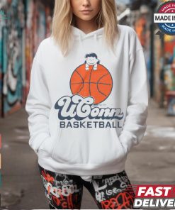 Official Peanuts x UConn Lucy Basketball t shirt