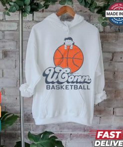 Official Peanuts x UConn Lucy Basketball t shirt