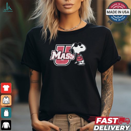 Official Peanuts x UMass Joe Cool Painting t shirt