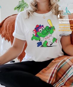 Official Philadelphia Phillies Phillie Phanatic Mascot T Shirt