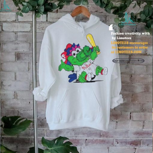 Official Philadelphia Phillies Phillie Phanatic Mascot T Shirt