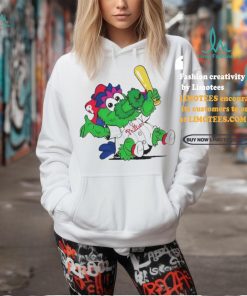 Official Philadelphia Phillies Phillie Phanatic Mascot T Shirt