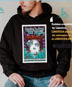 Official Pigeons Playing Ping Pong August 1 2024 Canton Waterfront Park Baltimore MD Concert Poster T Shirt
