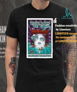 Official Pigeons Playing Ping Pong August 1 2024 Canton Waterfront Park Baltimore MD Concert Poster T Shirt