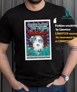 Official Pigeons Playing Ping Pong August 1 2024 Canton Waterfront Park Baltimore MD Concert Poster T Shirt