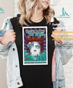 Official Pigeons Playing Ping Pong August 1 2024 Canton Waterfront Park Baltimore MD Concert Poster T Shirt