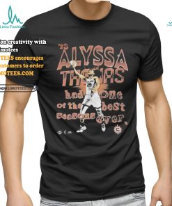 Official Playa Society 23 Alyssa Thomas Had One Of The Best Seasons Ever T shirt