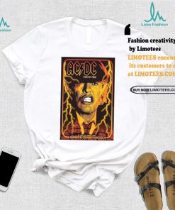Official Poster AC DC August 4 2024 Hannover Messe Hannover Germany t shirt