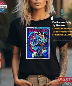 Official Poster Blink 182 Aug 15 2024 Rogers Centre in Toronto ON t shirt