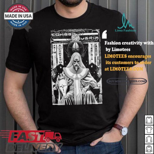 Official Poster Coheed And Cambria Aug 16 2024 Virginia Credit Union LIVE! in Richmond VA t shirt