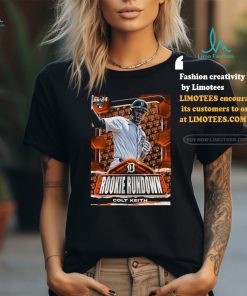 Official Poster Detroit Tigers Colt Keith takes Rookie Rundown by storm T Shirt