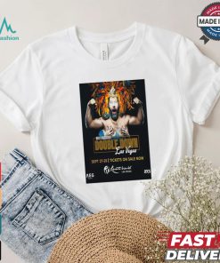 Official Poster Double Down Sept 27 28th 2024 Bert Kreischer Resorts World In Vegas t shirt