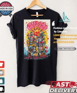 Official Poster Phish Aug 15 18 2024 The Woodlands in Dover DE t shirt