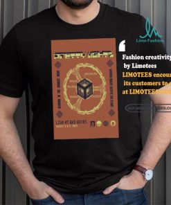 Official Poster Pretty Lights Aug 2 3 2024 Live At Red Rocks In Morrison CO t shirt