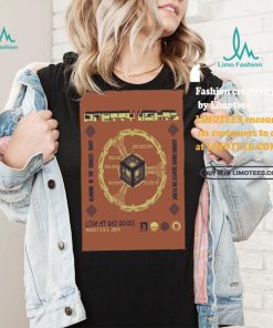 Official Poster Pretty Lights Aug 2 3 2024 Live At Red Rocks In Morrison CO t shirt
