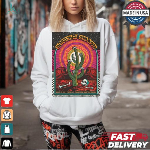 Official Poster Slightly Stoopid Aug 25 2024 Talking Stick Resort Amphitheatre In Phoenix AZ t shirt