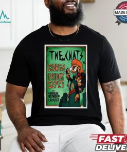 Official Poster The Chats Sep 27 2024 Crowbar Sydney Australia t shirt