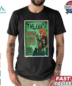 Official Poster The Chats Sep 27 2024 Crowbar Sydney Australia t shirt