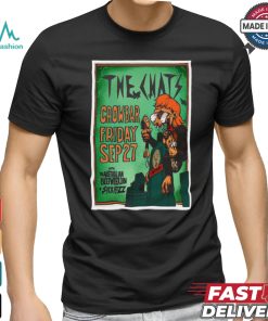 Official Poster The Chats Sep 27 2024 Crowbar Sydney Australia t shirt