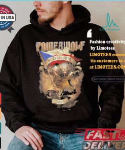 Official Prague Powerwolf Wolfsnächte Tour 2024 shirt