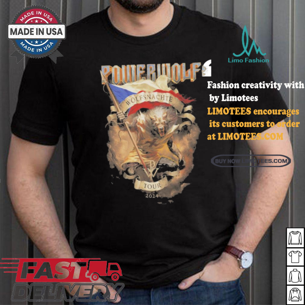 Official Prague Powerwolf Wolfsnächte Tour 2024 shirt Official Prague Powerwolf Wolfsnächte Tour 2024 shirt