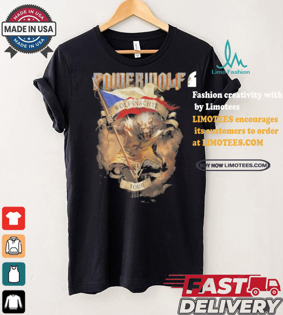 Official Prague Powerwolf Wolfsnächte Tour 2024 shirt Official Prague Powerwolf Wolfsnächte Tour 2024 shirt
