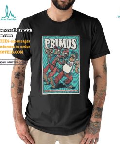 Official Primus Aug 5, 2024 Blossom Music Center Cuyahoga Falls, OH Poster shirt
